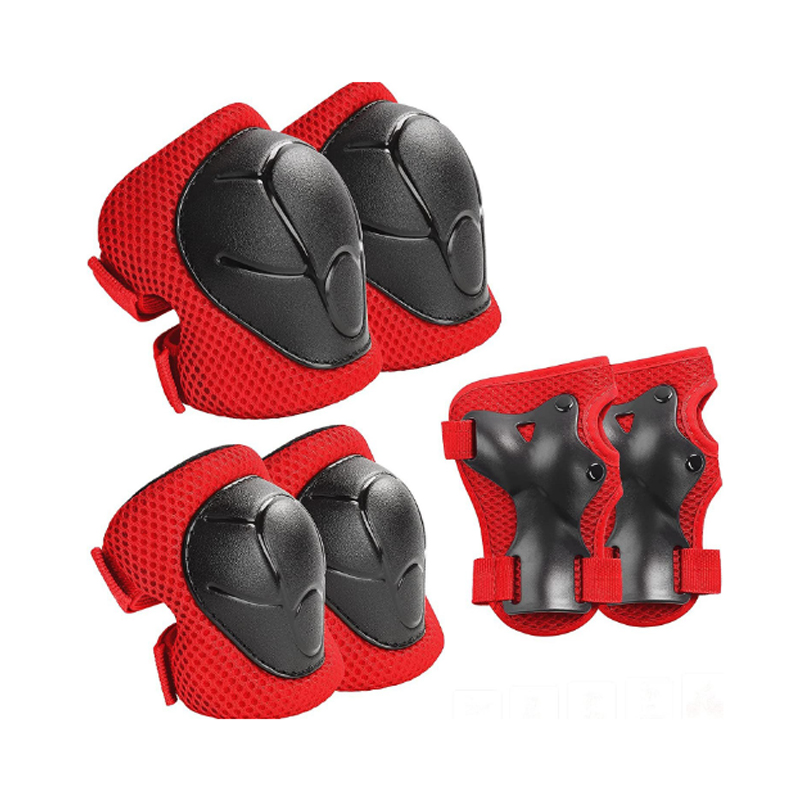 Cycling Safety Gear For Kids - 7Pcs/Set Kids Knee Pads and Elbow