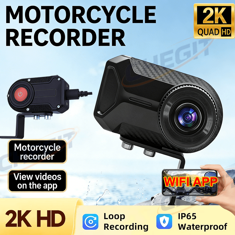 Cycling Gear Helmet - New 2K HD Motorcycle Driving Dash