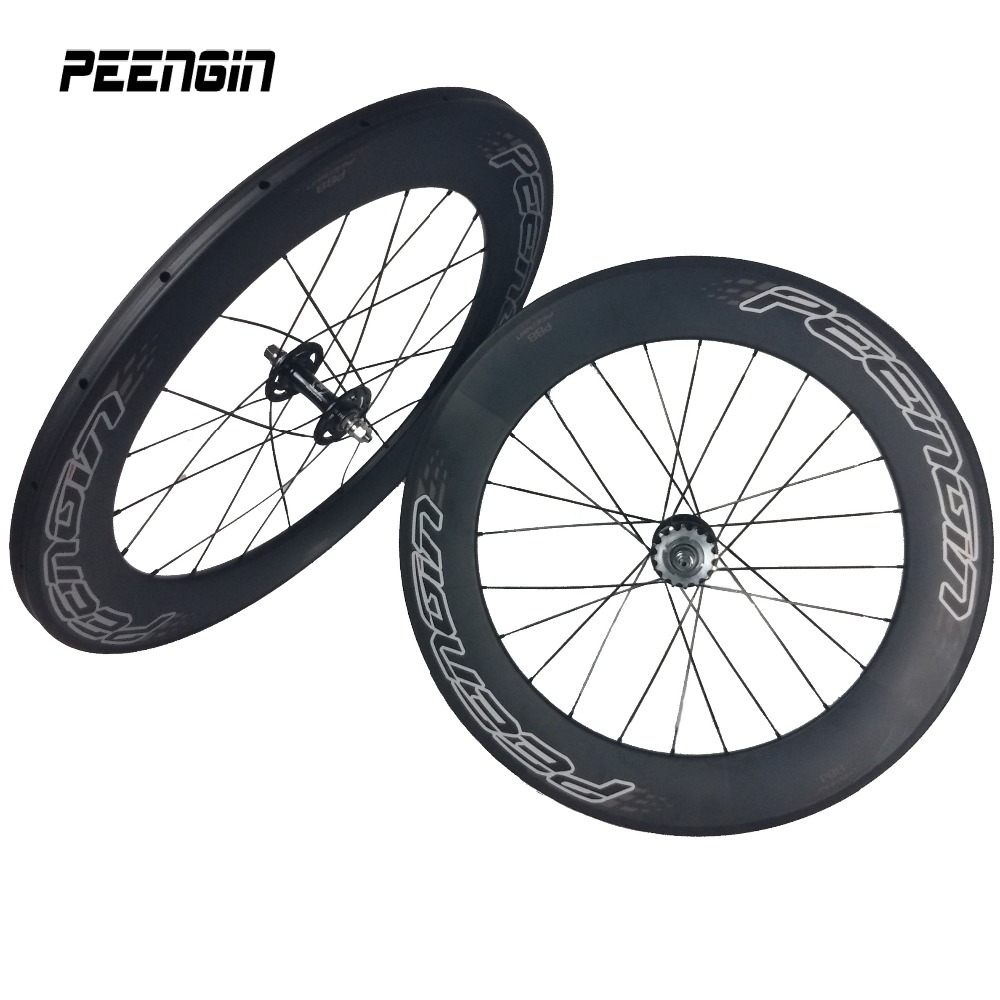 Cycling Gear Online - 88mm Track Carbon Bicycle Wheelset Boost