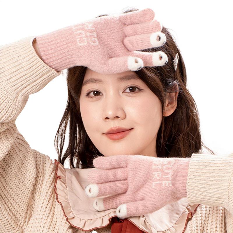 Cycling Gear For Cold Weather - Warm Gloves For Women Elastic Gloves