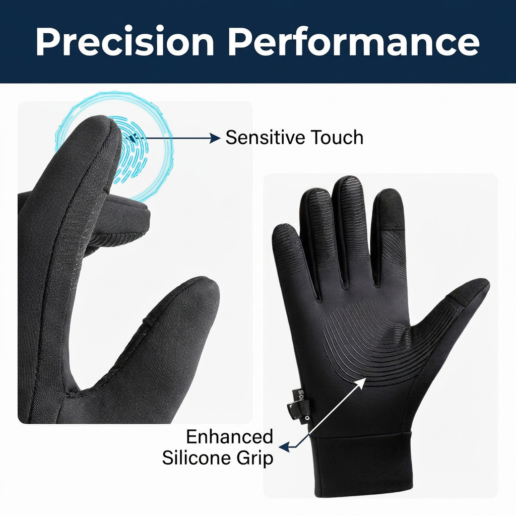 Winter Sport Gloves for Men, T - огляд і ціна Cycling Gear For Cold Weather