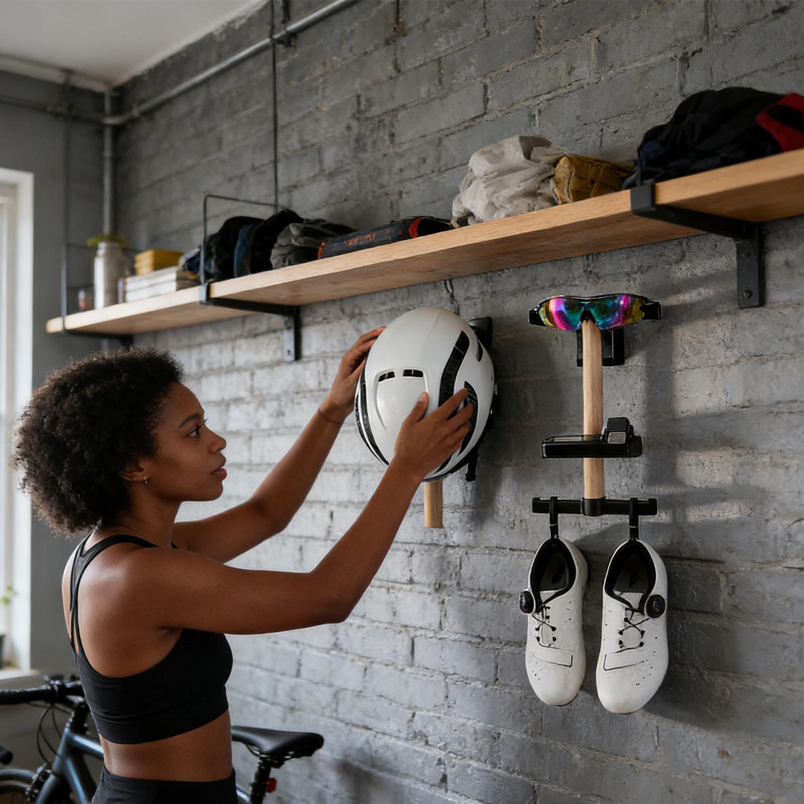 Bicycle Gear Rack 1 Set Wall M - огляд і ціна Cycling Gear Rack