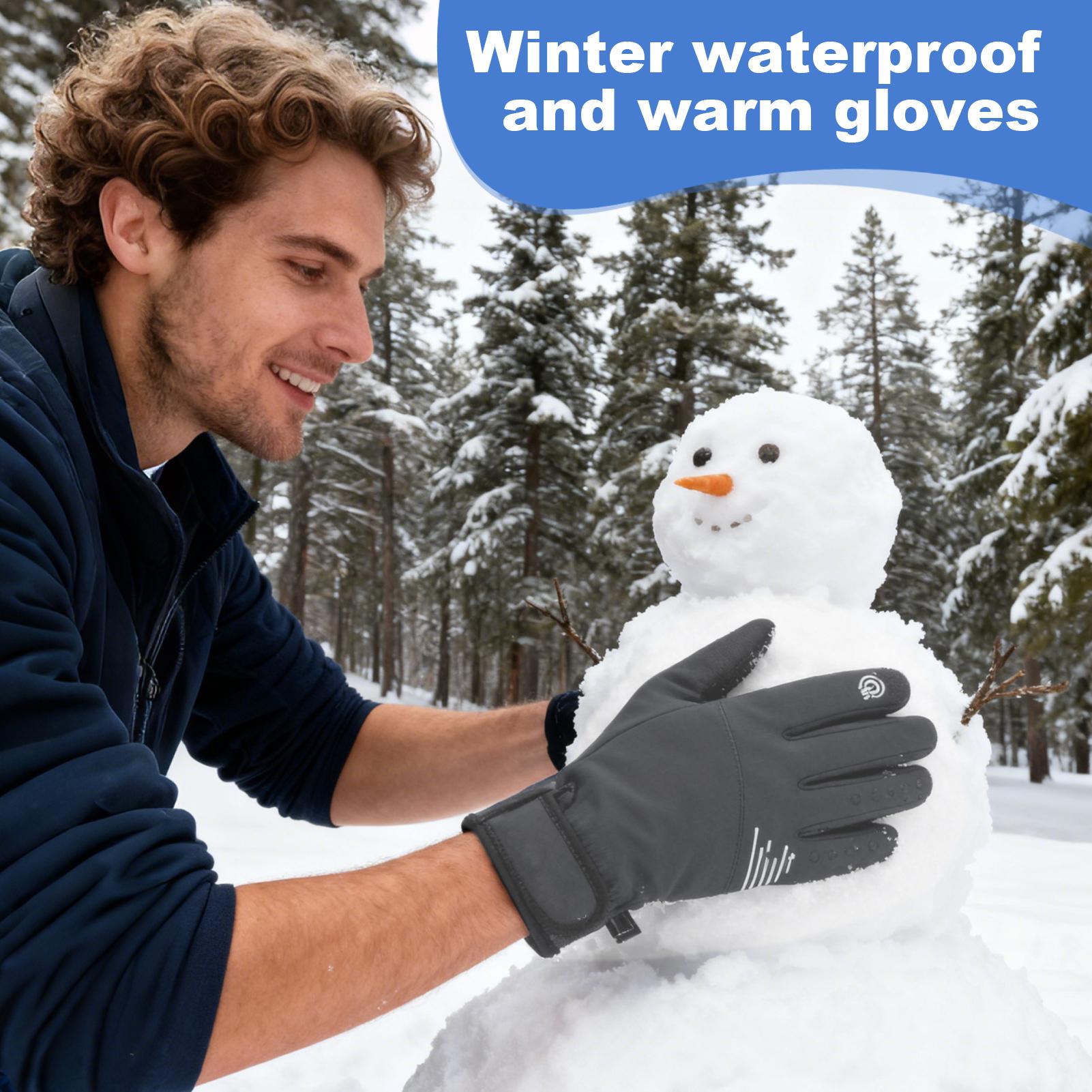 Warm Gloves Windproof Touchscr - огляд і ціна Cycling Gear For Cold Weather