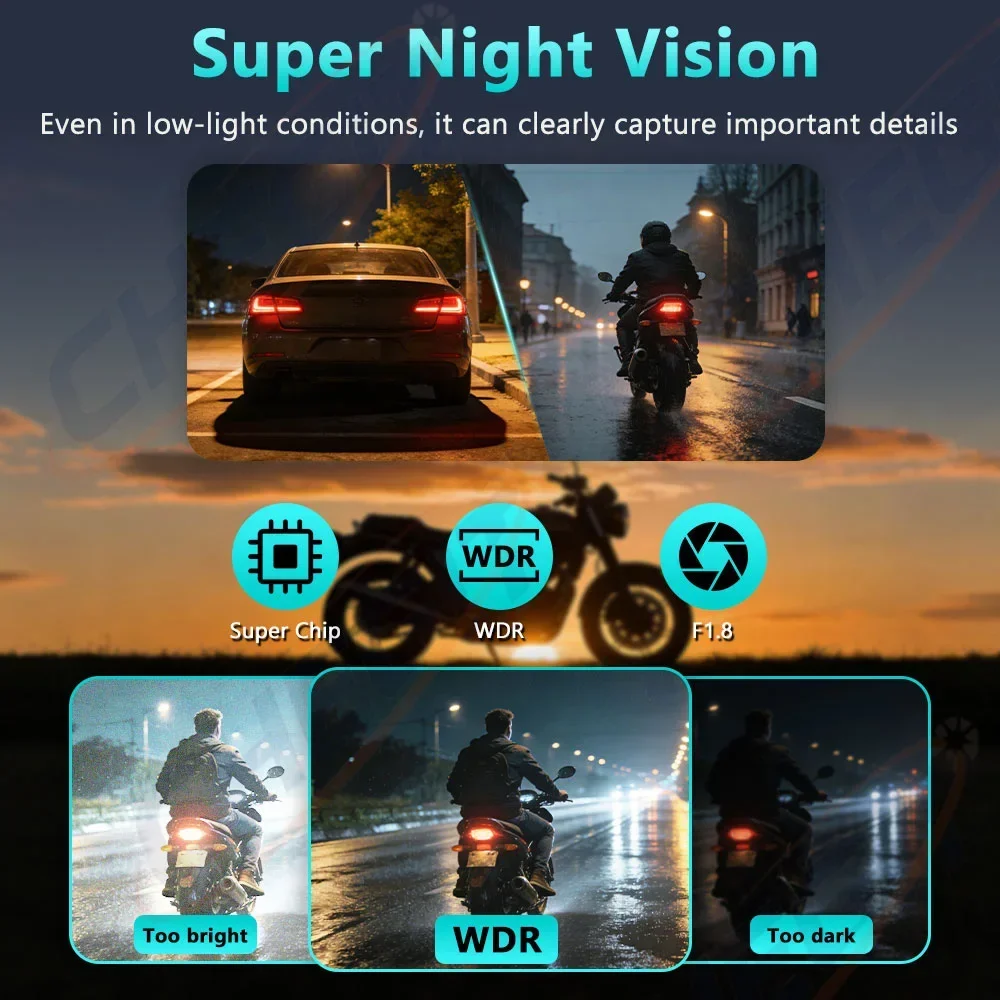 New 2K HD Motorcycle Driving D - огляд і ціна Cycling Gear Helmet