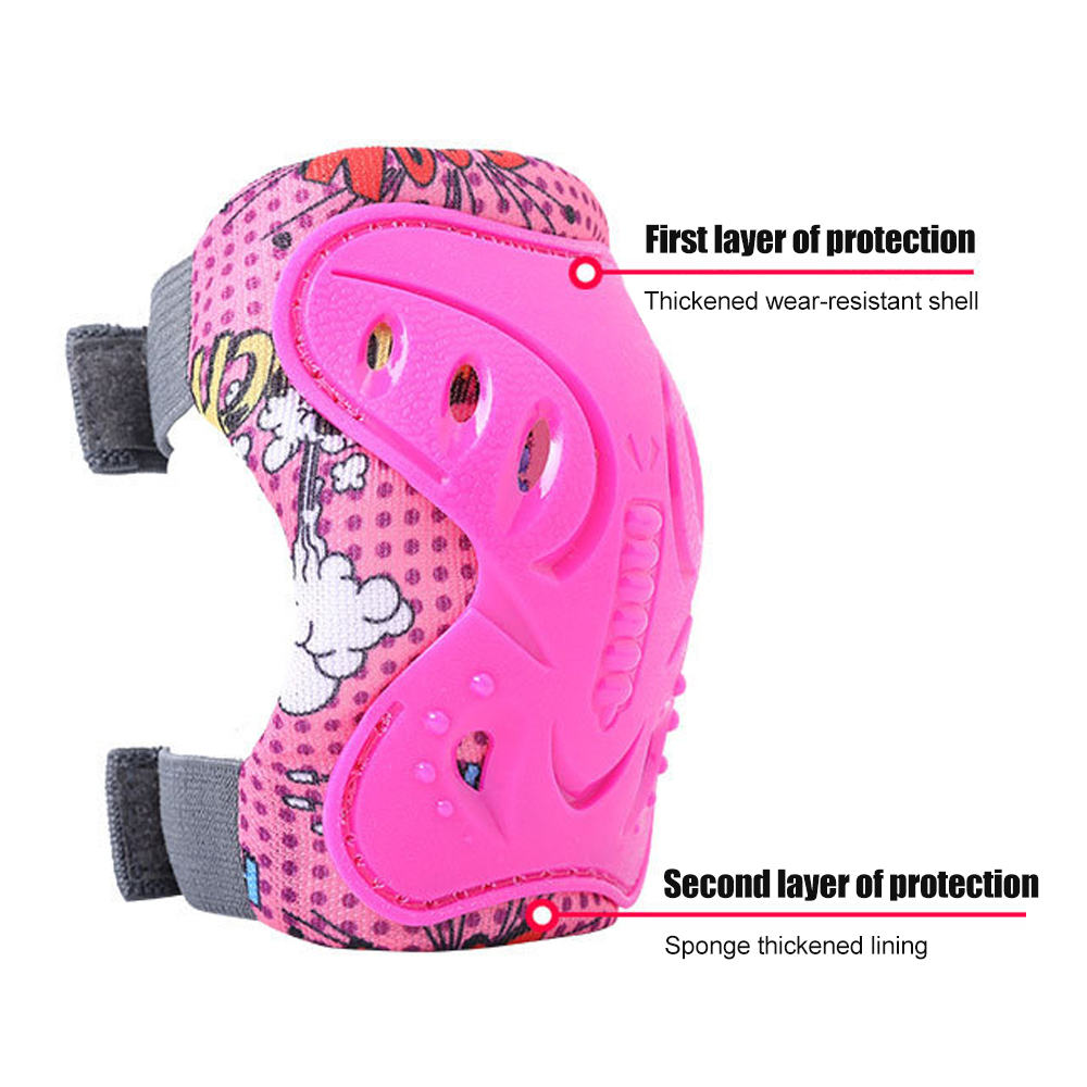 Kids Knee & Elbow Pads Set - P - огляд і ціна Cycling Safety Gear For Kids
