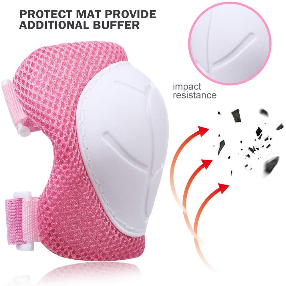 6Pcs/Set Protective Gears Set  - огляд і ціна Cycling Safety Gear For Kids