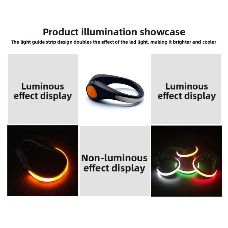 New Luminous Shoe Clip Light L - огляд і ціна Cycling Gear And Equipment