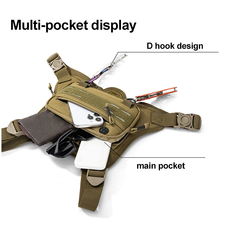 Tactical Front Chest Rig Bag V - огляд і ціна Reflective Cycling Vest