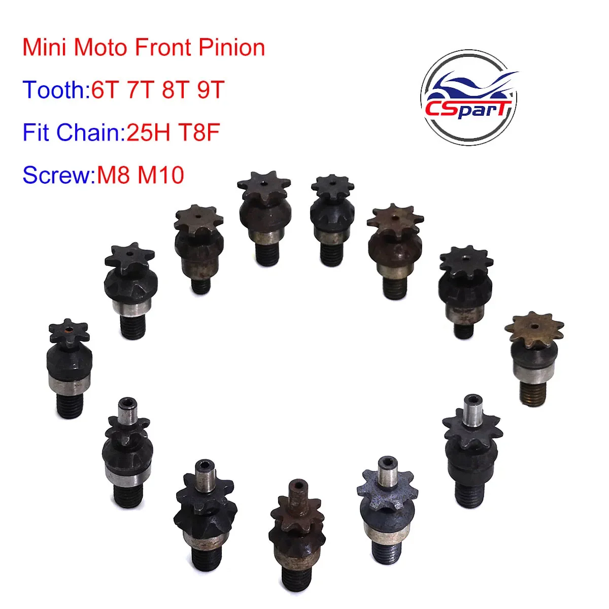 6T 7T 8T 9T 25H T8F M8 M10 Cha - огляд і ціна Cycling Gear Rack