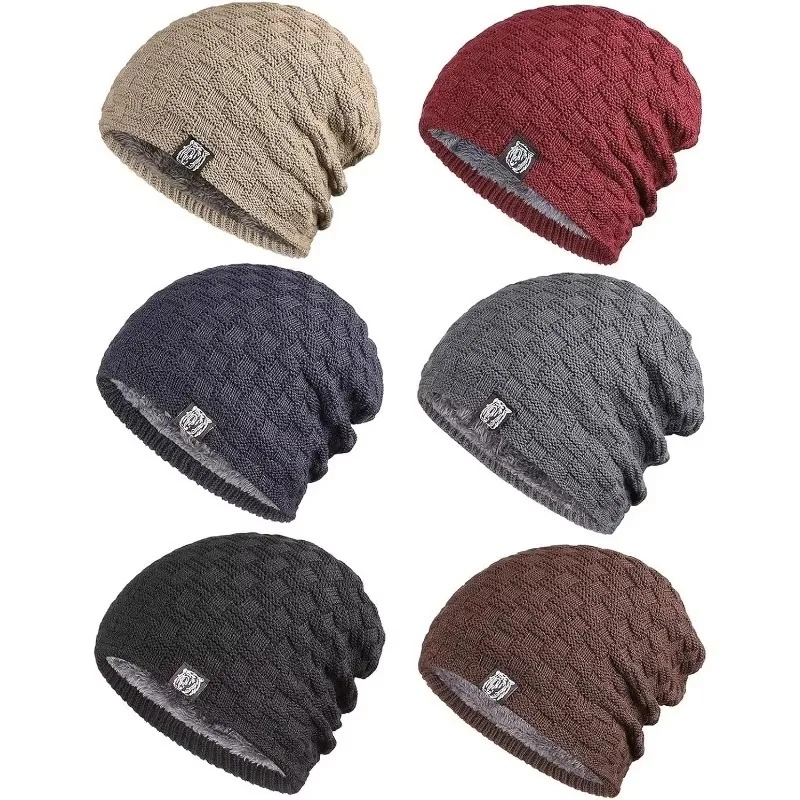 Mens Plush Lining Beanie Winte - огляд і ціна Cycling Gear For Cold Weather