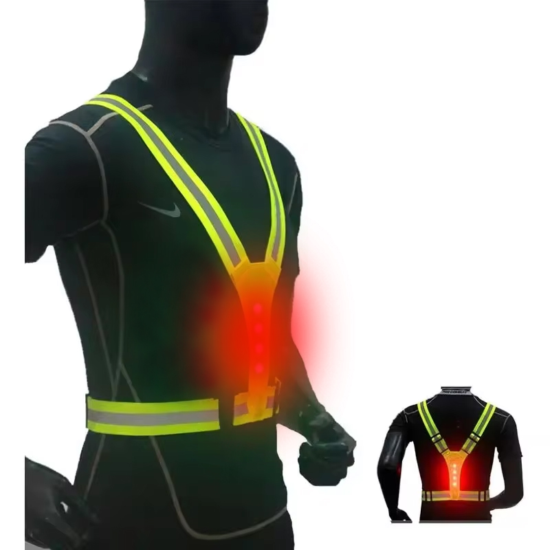 LED Running Vest Reflective Gl - огляд і ціна Reflective Cycling Vest