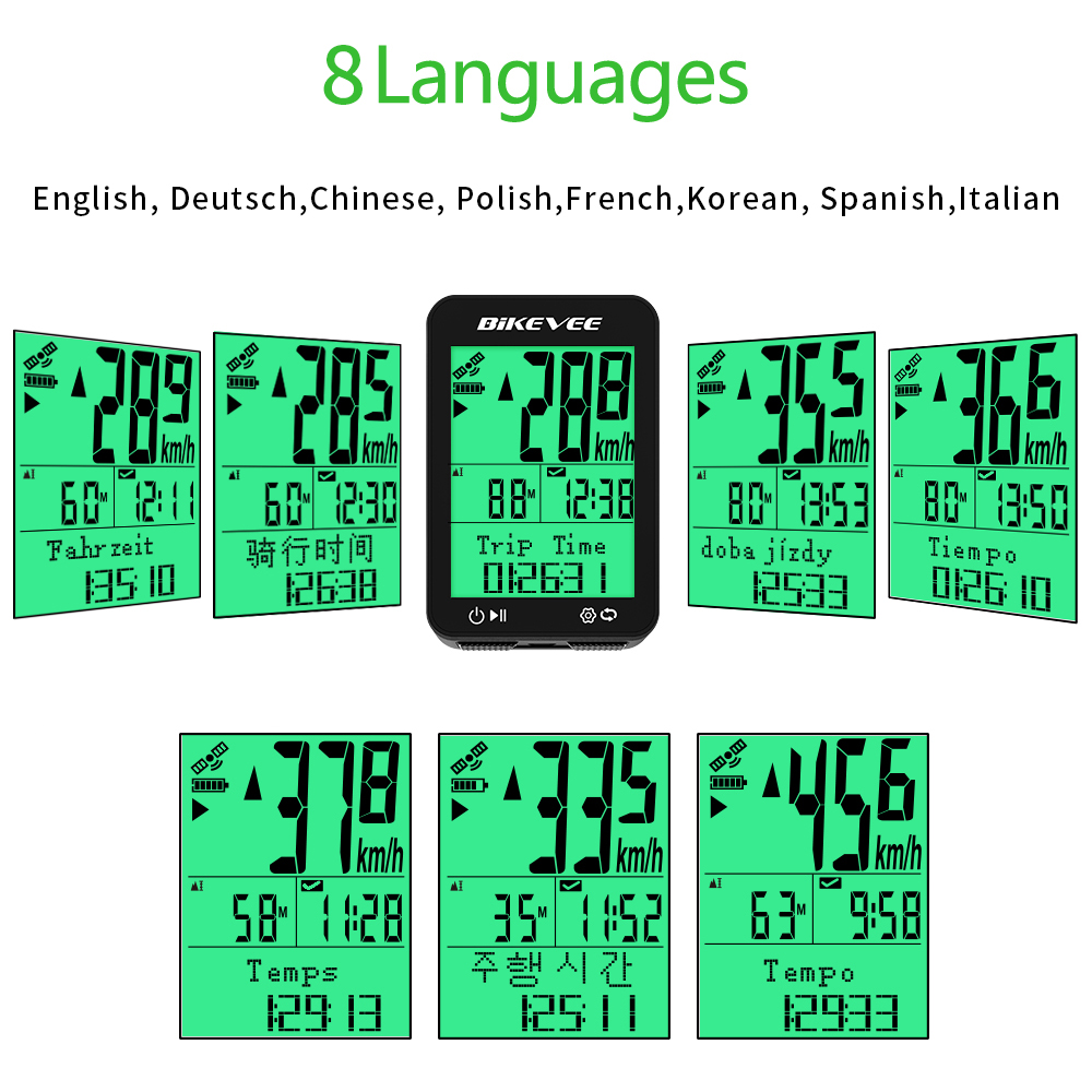 BIKEVEE 8 Kinds Multi-Language - огляд і ціна Cycling Gear Rack