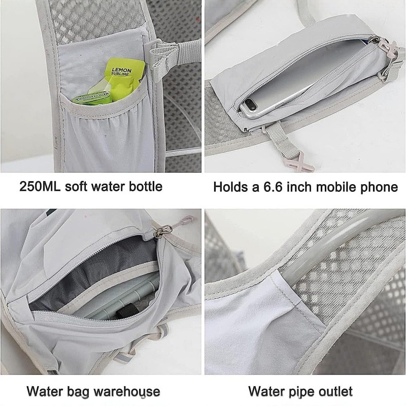 Ultra-Light Hydration Vest Bac - огляд і ціна Reflective Cycling Vest